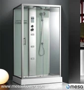 Todos os banheiros de vidro para casas de banho com vidro branco pintado