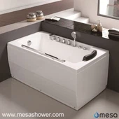 Área de Design Simples Banheiro de acrílico Banheira de venda quente para preço barato