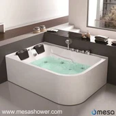 2017 New Big Oval Design Moderno Estilo Simples Acrílico Banheiro Quente Banheiro