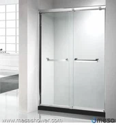 Mais recentes New Rollers Modern Design Stainless Steel Sliding Shower Door For Sale