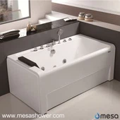 Rectangular Corner Luxury Acrílico Fiberglass Whirlpool Massagem Jetted Grande Banheira de hidromassagem Banheiro Banheiro Preço barato para venda