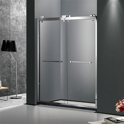 Novo design Moldura especial de aço inoxidável com porta deslizante com preço barato